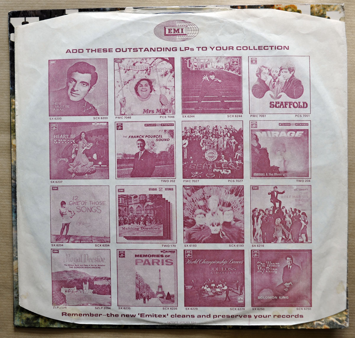 High Resolution Photo #3 PINK FLOYD Saucerful Secrets UK3 